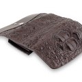 Большой женский кошелек из натуральной кожи крокодила (загривок)