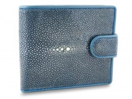Кошелек мужской из шлифованного ската