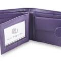 Оригинальный мужской кошелек из кожи ската на застежке