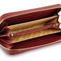 Шикарный кошелек на молнии из натуральной кожи ската