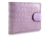 Кошелек из кожи крокодила Violet