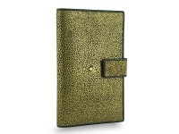 Большое портмоне из кожи ската Аntique gold