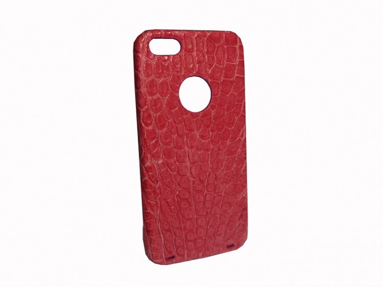 Бампер для IPhone 5 (Айфон 5) из кожи крокодила