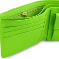 Модный кошелек из натуральной кожи крокодила Lite Green