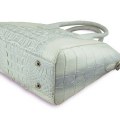 Оригинальная женская сумка из настоящей белой крокодиловой кожи