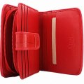 Кошелек из натуральной кожи крокодила Fire Red