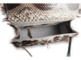 Сумка женская из кожи козы Leopard